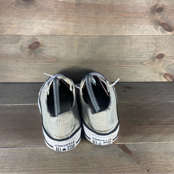 Converse all star chuck Taylor shoreline Women size 7 shoes gray slip on sneaker - Picture 5 of 8